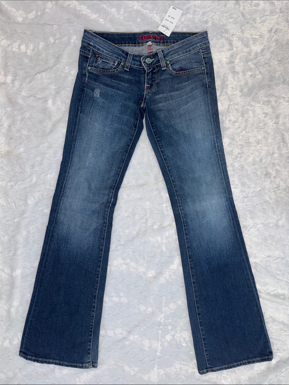 Hard Tail NWT Indigo Flare Jeans